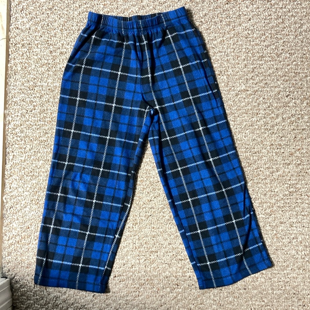 Fleece pjs pants sz 6/7 unisex